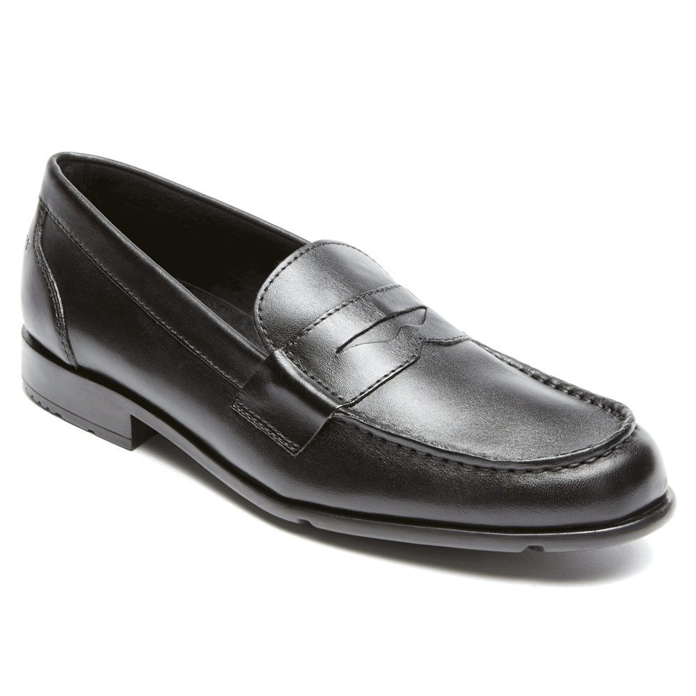 Rockport Loafers Herre Svart - Classic Penny - QZJK45921